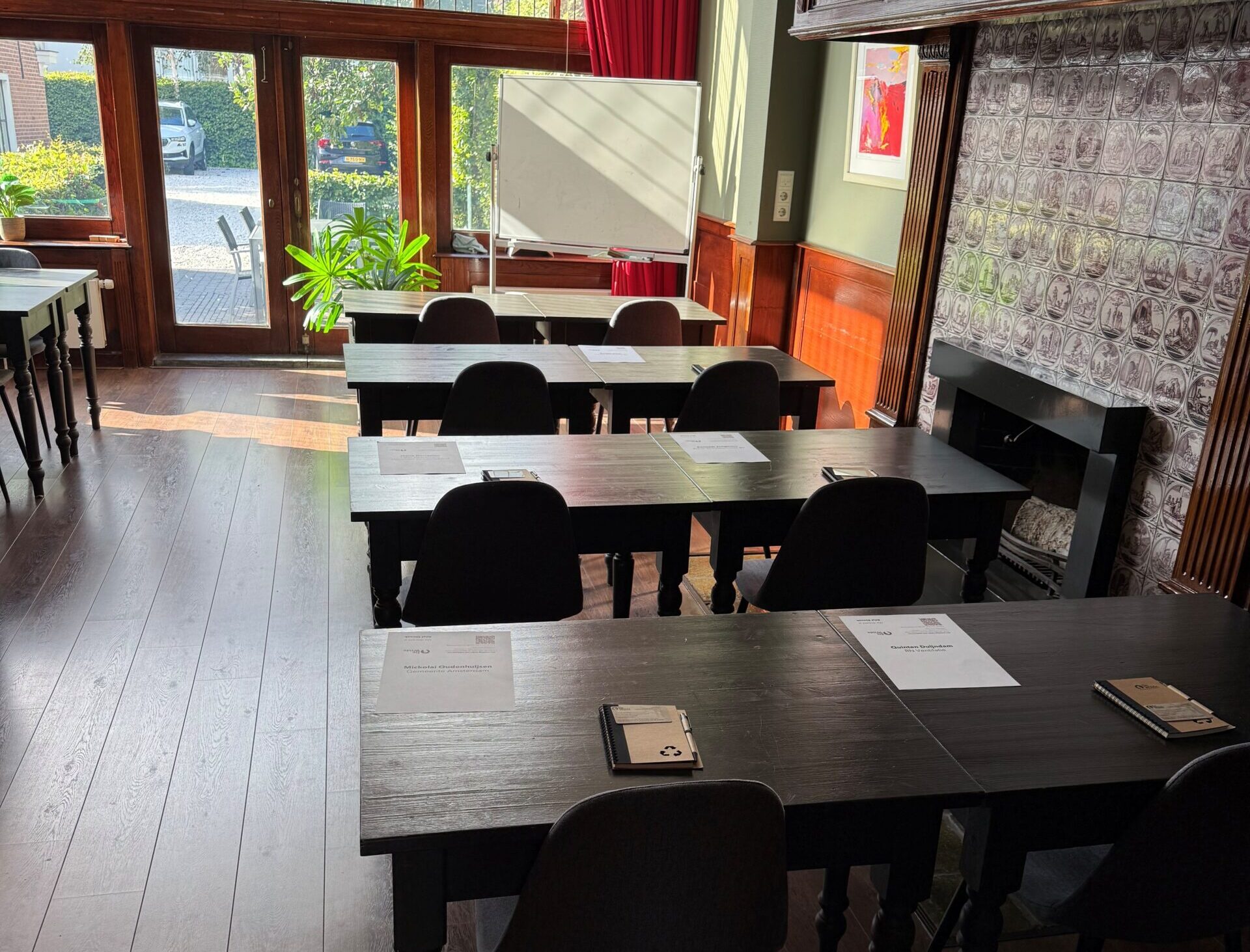Cursuszaal voor de VCA opleiding bij De Wilde ingenieurs groep